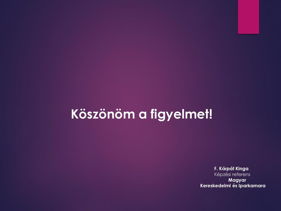 Képzési referens