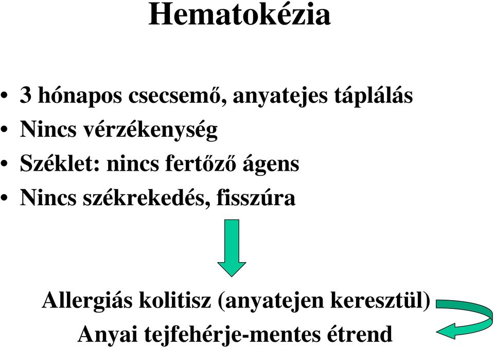 fertızı ágens Nincs székrekedés, fisszúra