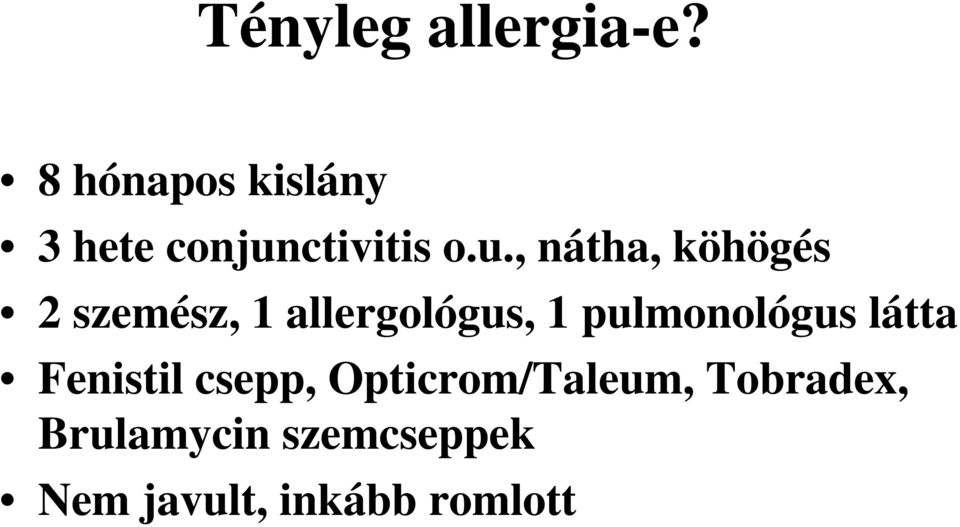 ctivitis o.u.