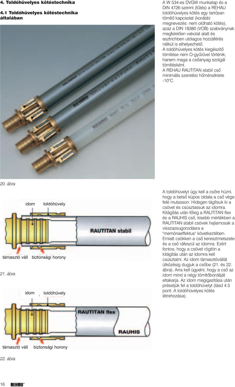 RAUTITAN Épületgépészeti csõvezeték-rendszer Vízvezeték /  ûtõtest-csatlakozás rendszerek - PDF Ingyenes letöltés