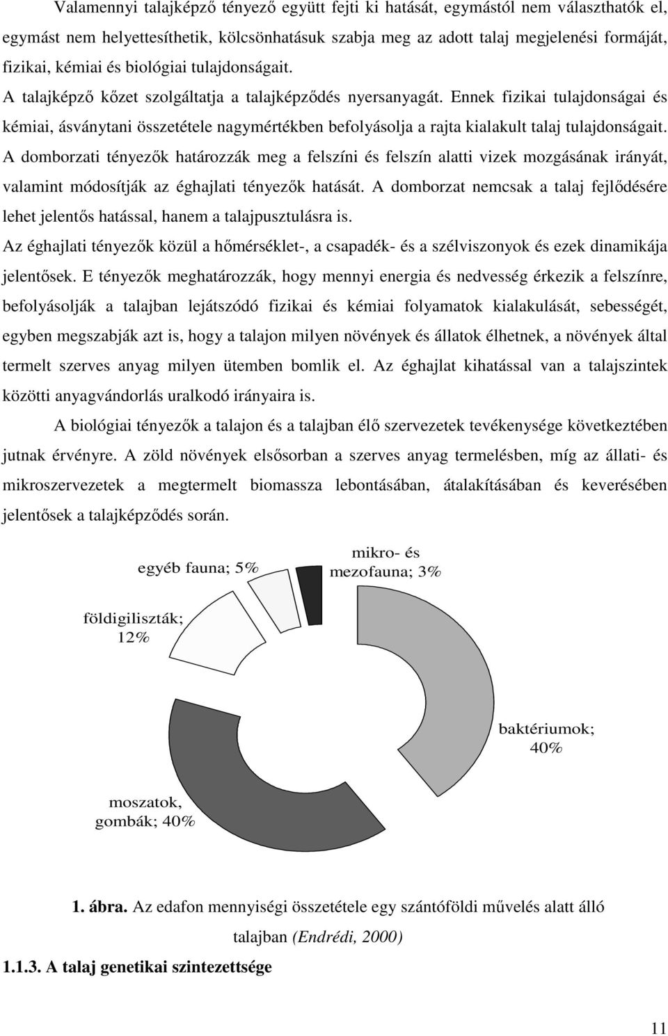 Ennek fizikai tulajdonságai és kémiai, ásványtani összetétele nagymértékben befolyásolja a rajta kialakult talaj tulajdonságait.