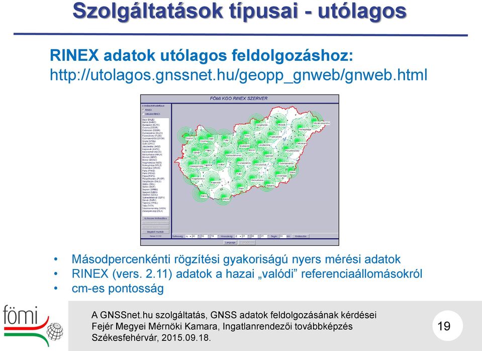 html Másodpercenkénti rögzítési gyakoriságú nyers mérési adatok