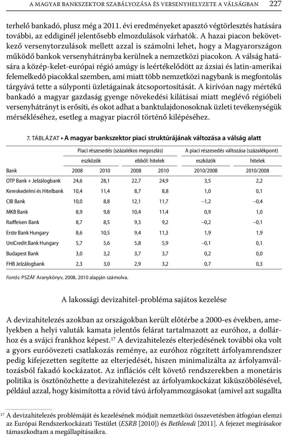 A hazai piacon bekövetkező versenytorzulások mellett azzal is számolni lehet, hogy a Magyarországon működő bankok versenyhátrányba kerülnek a nemzetközi piacokon.