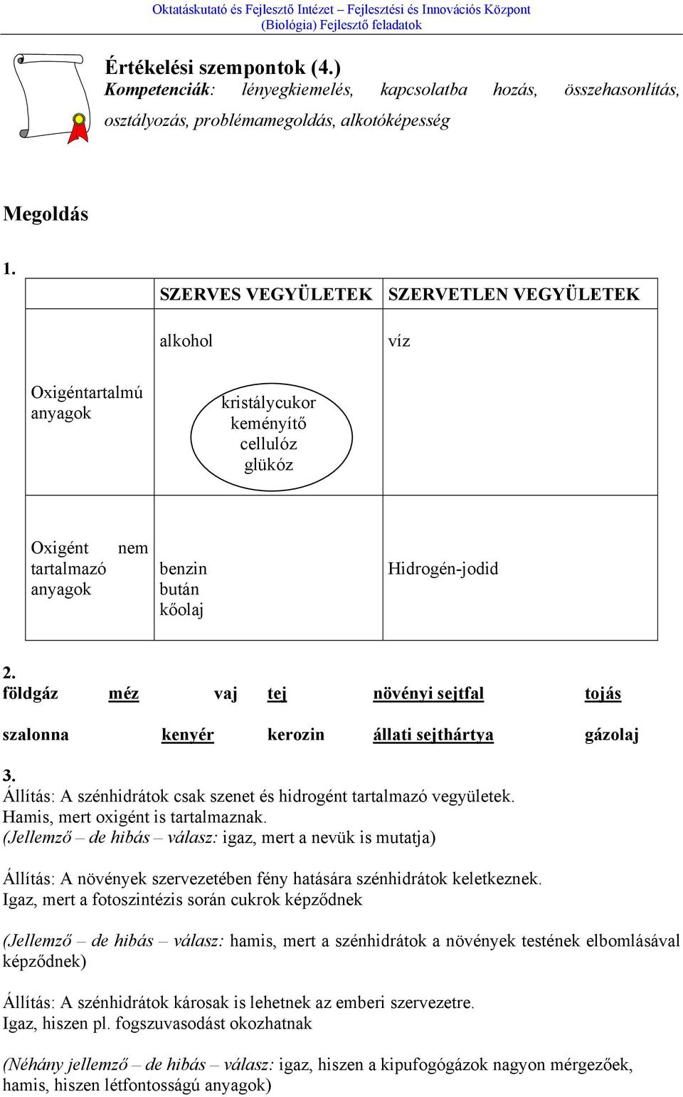 földgáz méz vaj tej növényi sejtfal tojás szalonna kenyér kerozin állati sejthártya gázolaj 3. Állítás: A szénhidrátok csak szenet és hidrogént tartalmazó vegyületek.