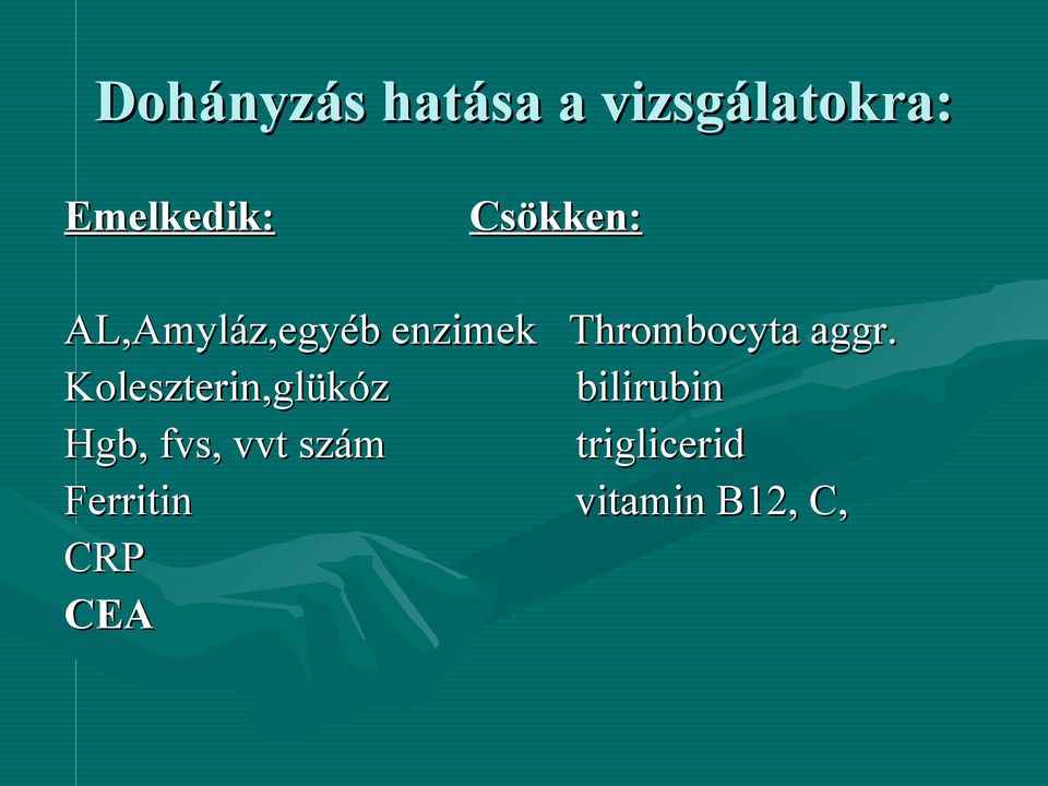 Preanalitikai tényezők jelentősége a laboratóriumi vizsgálatok  értékelésében. Dr Böcskei Gyöngyi Gróf Esterházy Kórház Laboratórium - PDF  Ingyenes letöltés