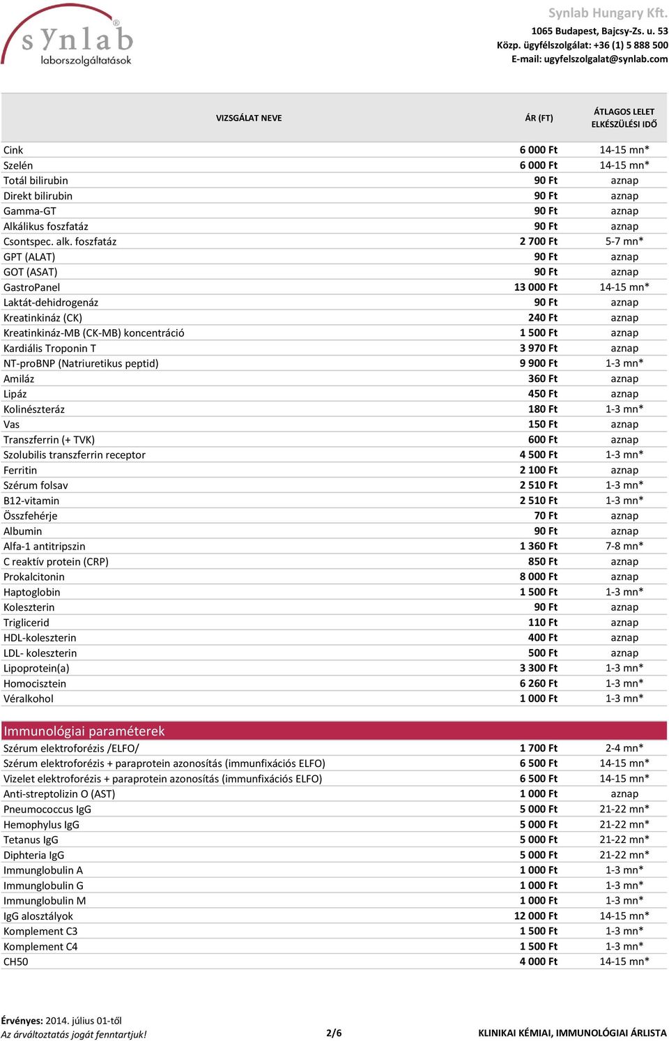 Inzulinrezisztencia vizsgálat, laborcsomag - Medicover Labor