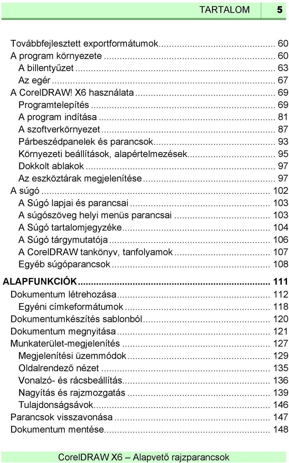 CorelDRAW X6 Alapvető rajzparancsok - PDF Ingyenes letöltés