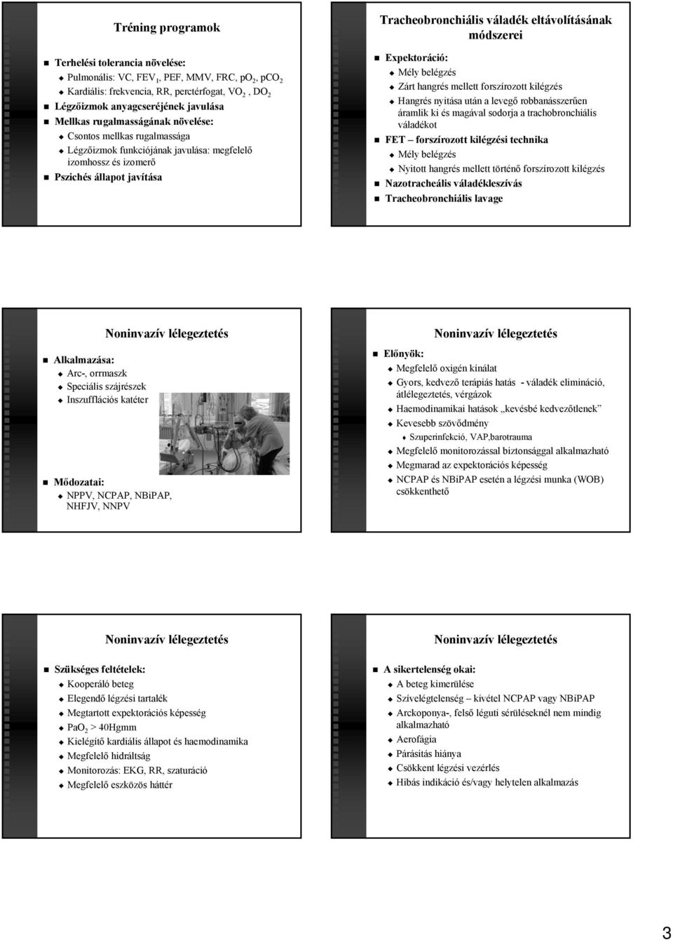 Fizioterápia az intenzív osztályon - PDF Ingyenes letöltés