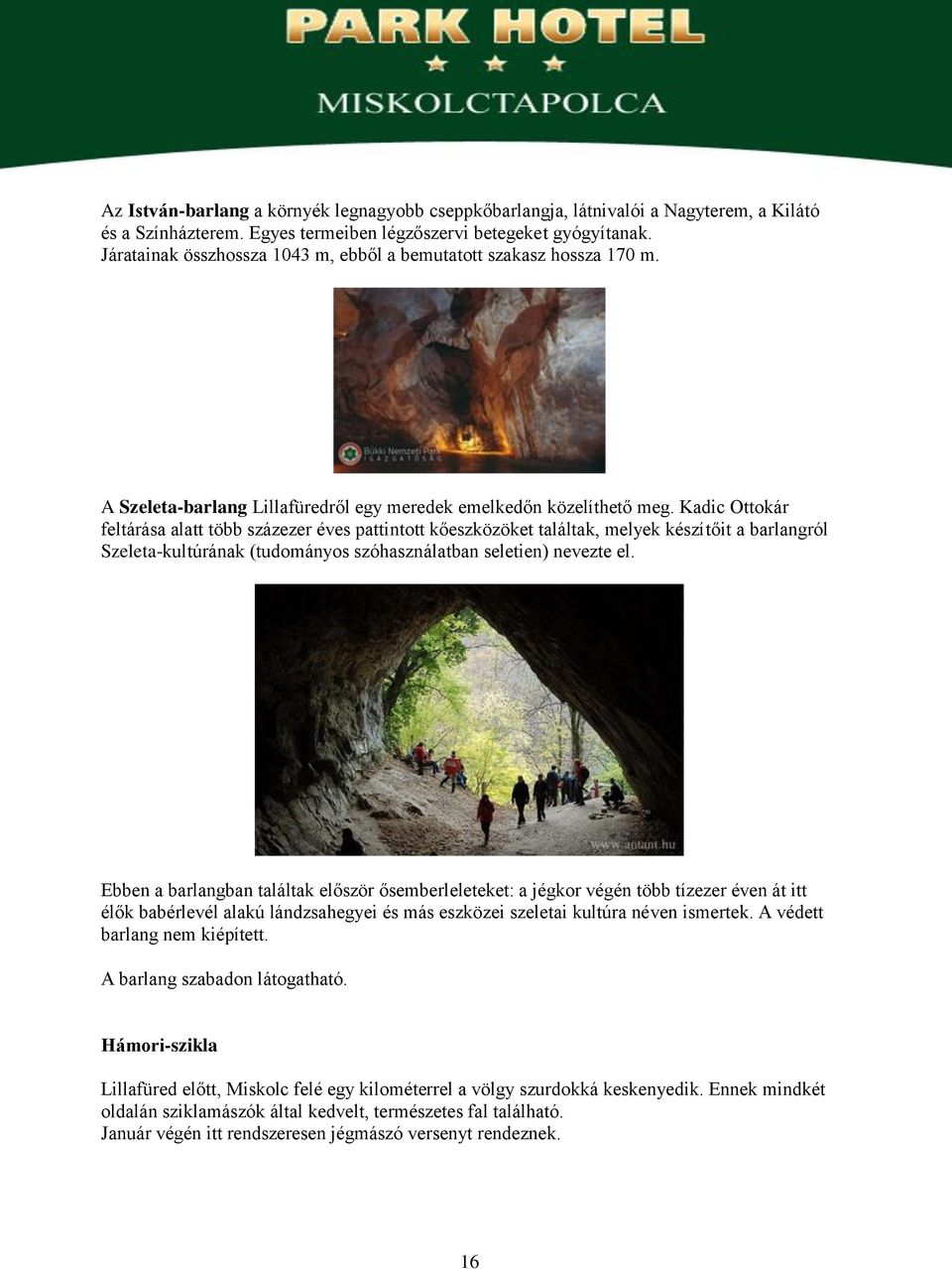 Kadic Ottokár feltárása alatt több százezer éves pattintott kőeszközöket találtak, melyek készítőit a barlangról Szeleta-kultúrának (tudományos szóhasználatban seletien) nevezte el.