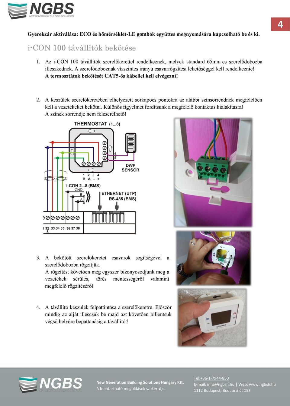 Professzionális automatika felület hűtő-fűtő rendszerekhez - PDF Free  Download