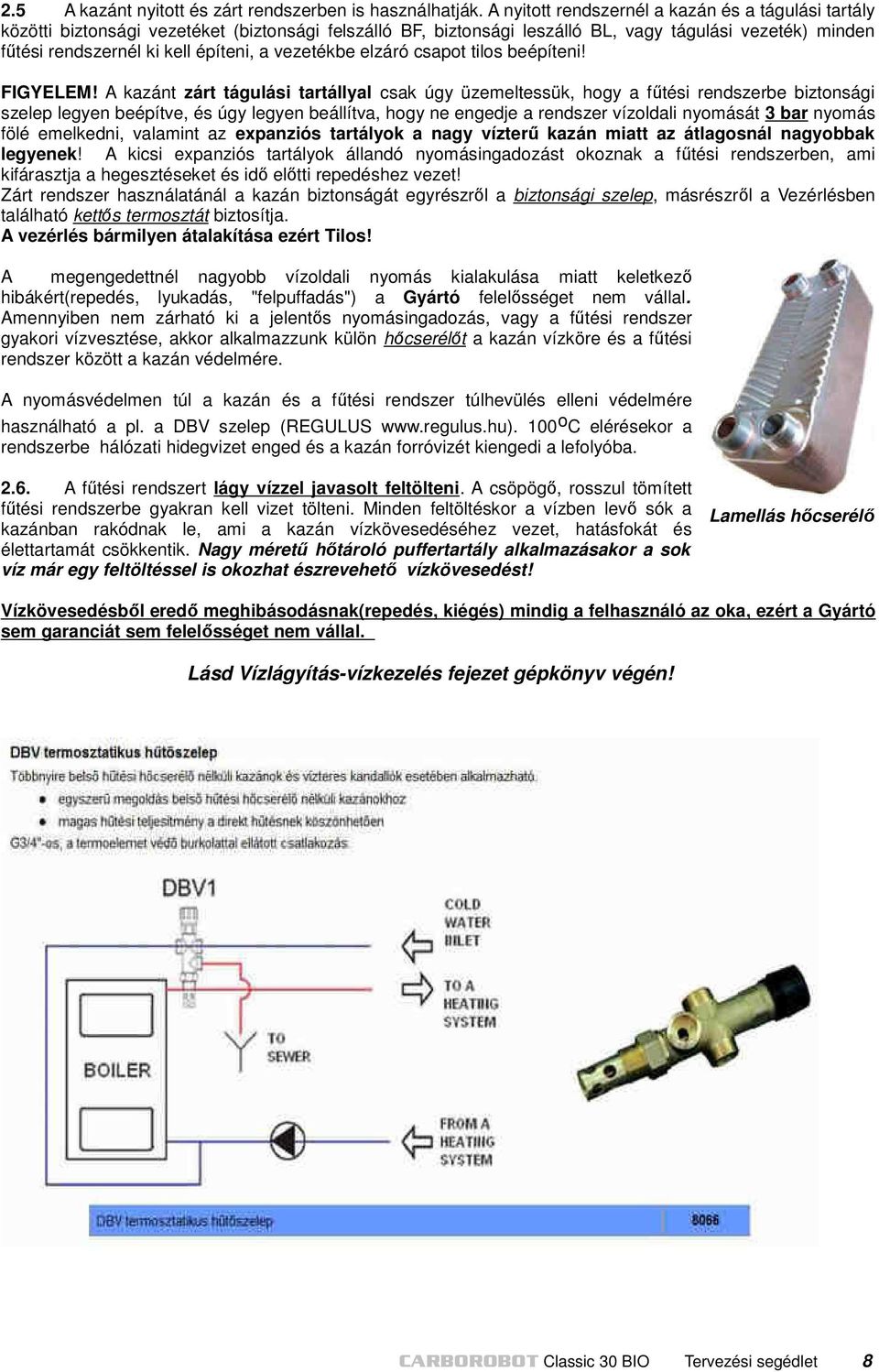 CARBOROBOT Classic 30 BIO - PDF Ingyenes letöltés