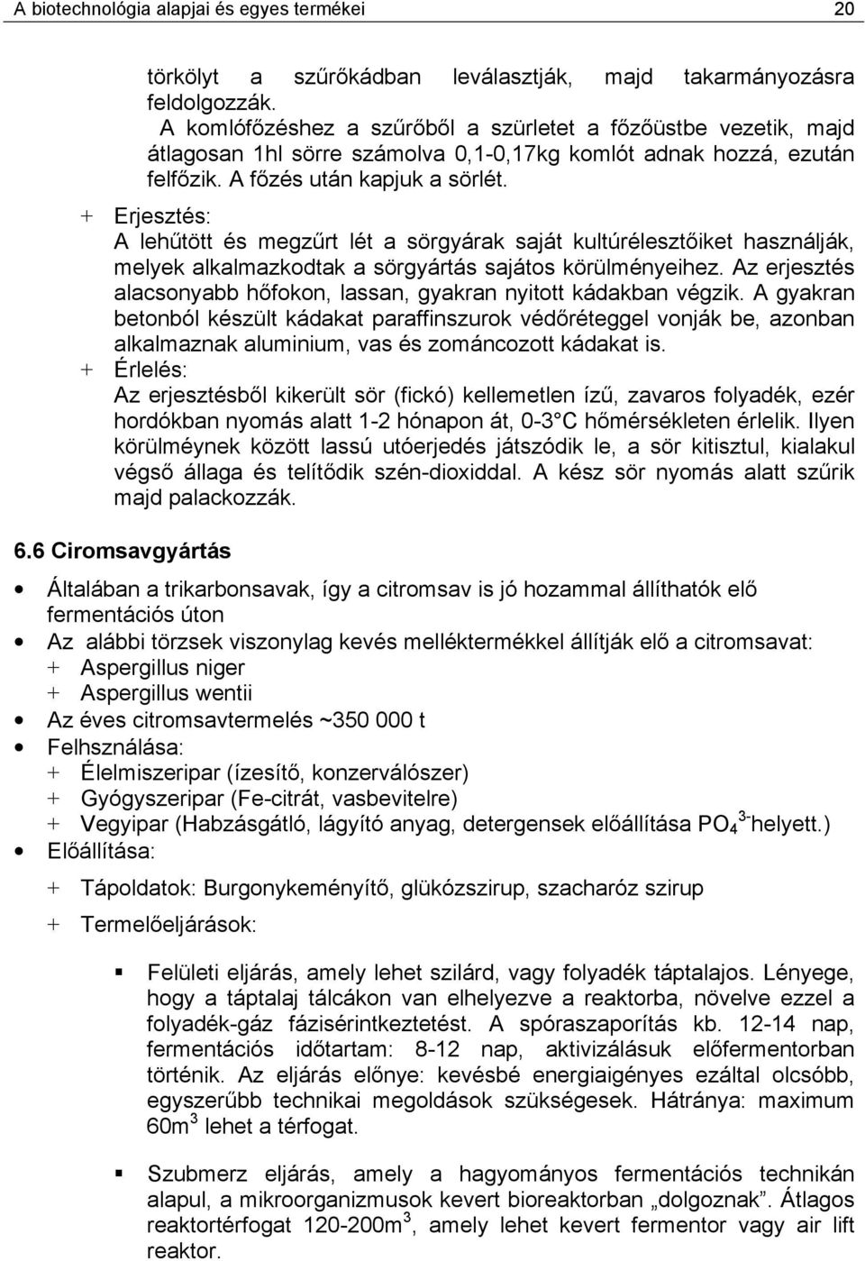 + Erjesztés: A lehűtött és megzűrt lét a sörgyárak saját kultúrélesztőiket használják, melyek alkalmazkodtak a sörgyártás sajátos körülményeihez.