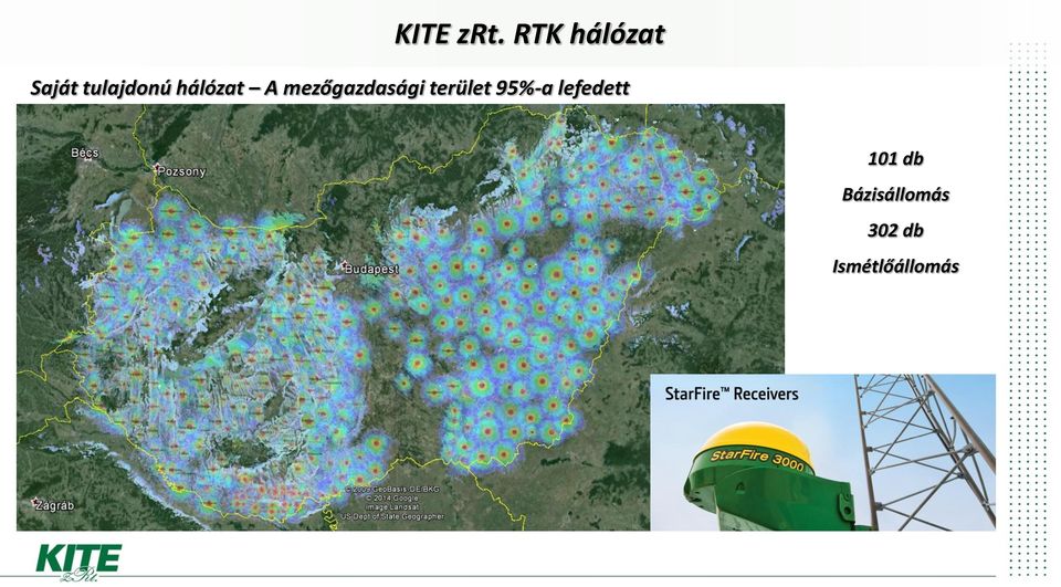 hálózat A mezőgazdasági terület