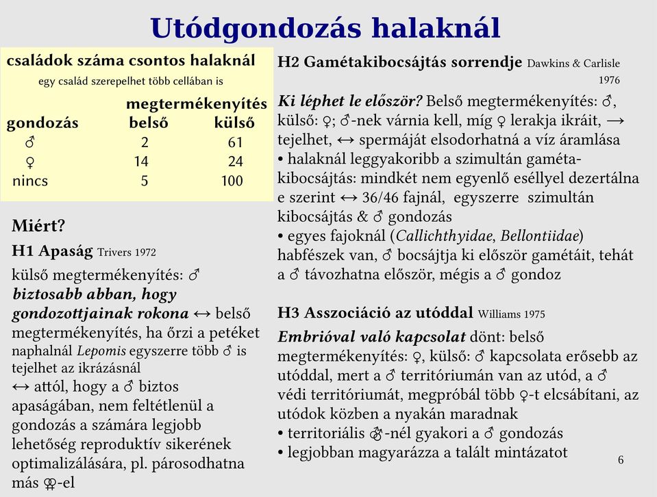 hogy a biztos apaságában, nem feltétlenül a gondozás a számára legjobb lehetőség reproduktív sikerének optimalizálására, pl.