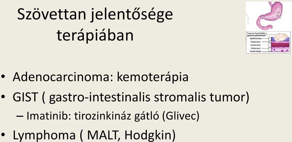 gastro-intestinalis stromalis tumor)