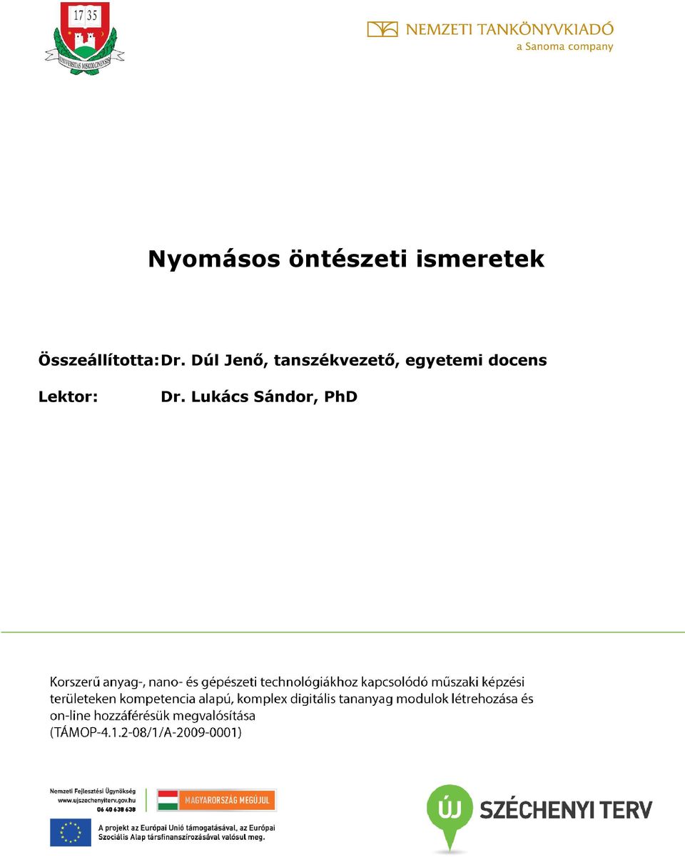 Nyomásos öntészeti ismeretek - PDF Ingyenes letöltés