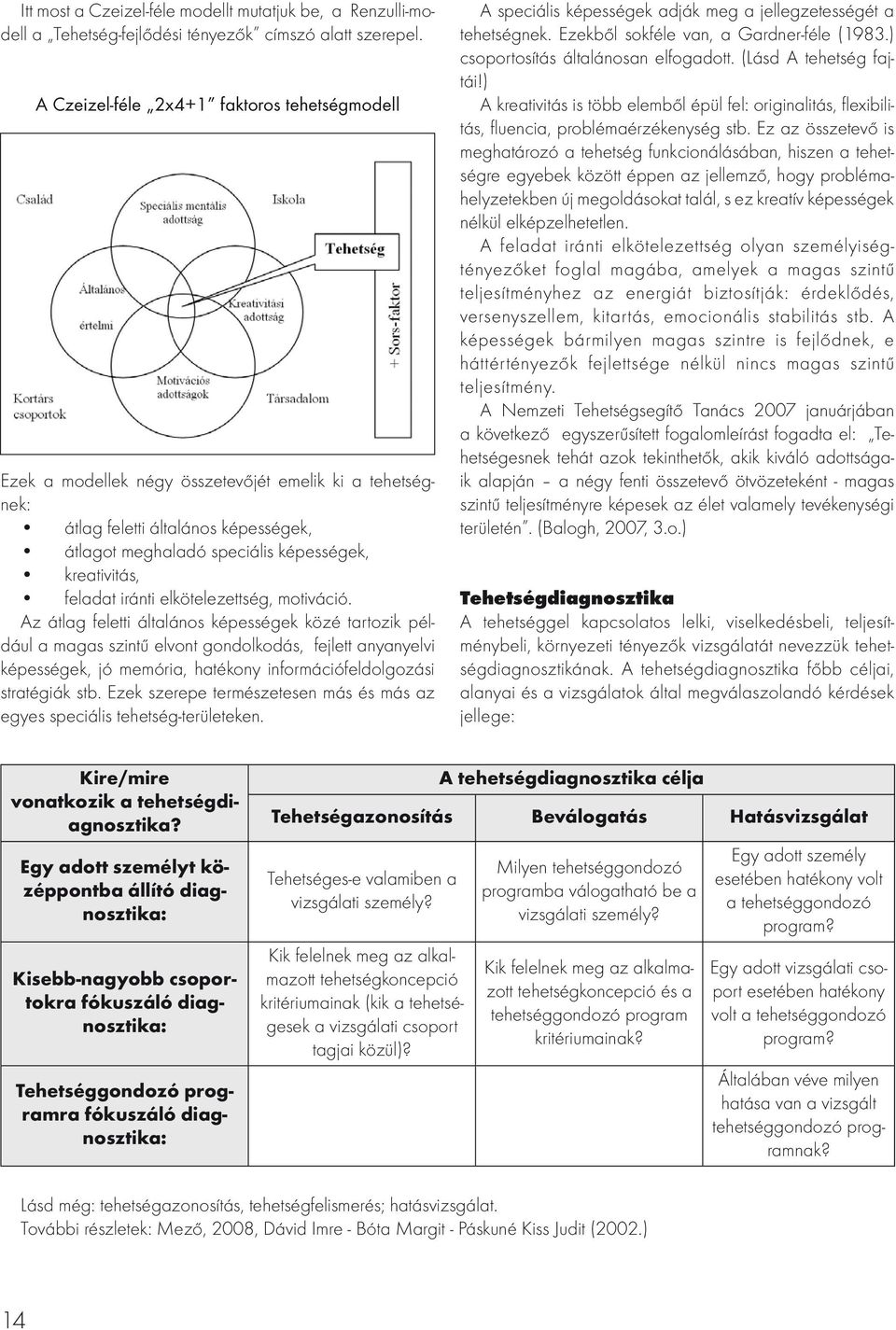 feladat iránti elkötelezettség, motiváció.