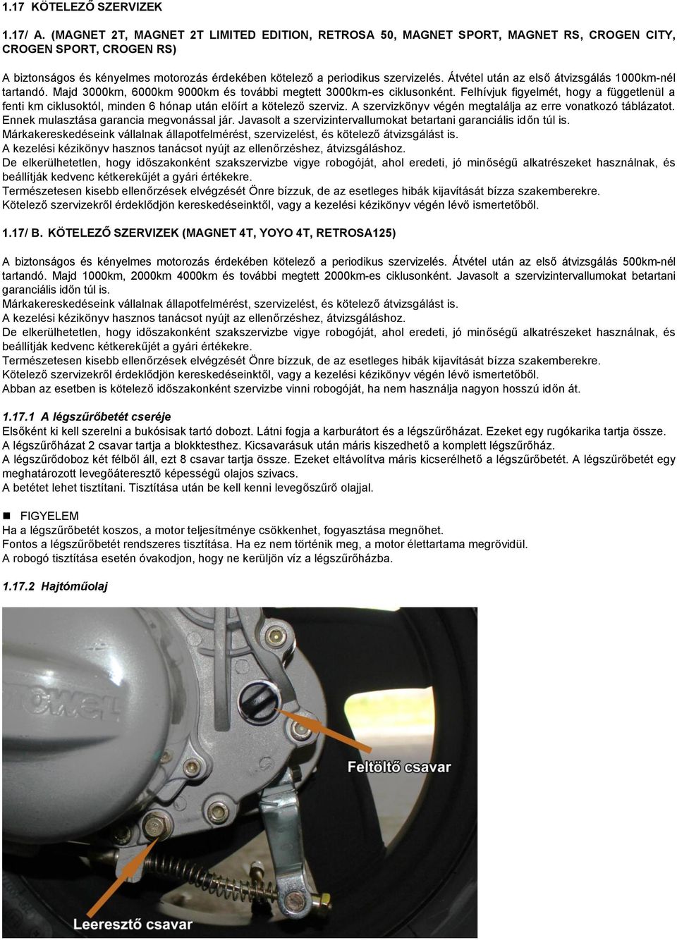 MOTOWELL Használati utasítás - PDF Ingyenes letöltés