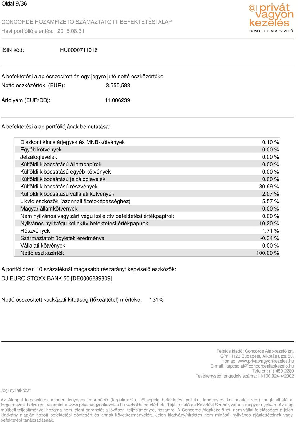 Árfolyam (EUR/DB): 11.006239 0.10 % 80.69 % 2.07 % 5.