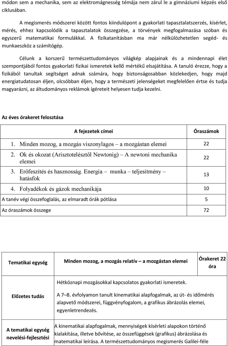 matematikai formulákkal. A fizikatanításban ma már nélkülözhetetlen segéd- és munkaeszköz a számítógép.