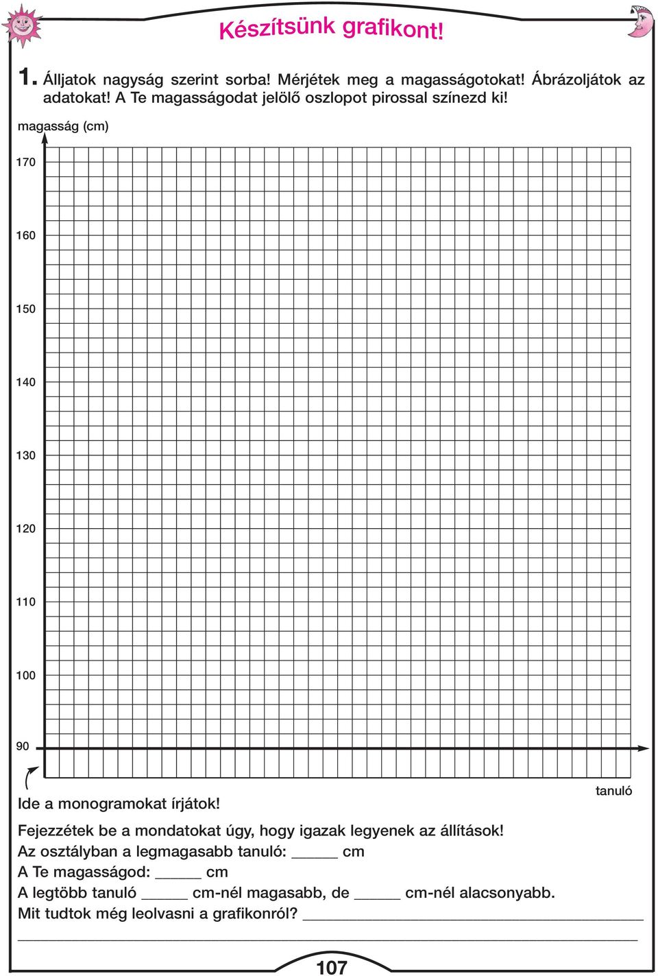 magasság (cm) 70 60 50 40 30 20 0 00 90 Ide a monogramokat írjátok!