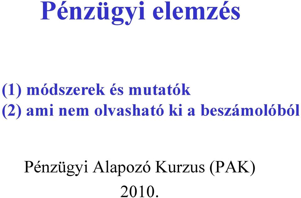 nem olvasható ki a
