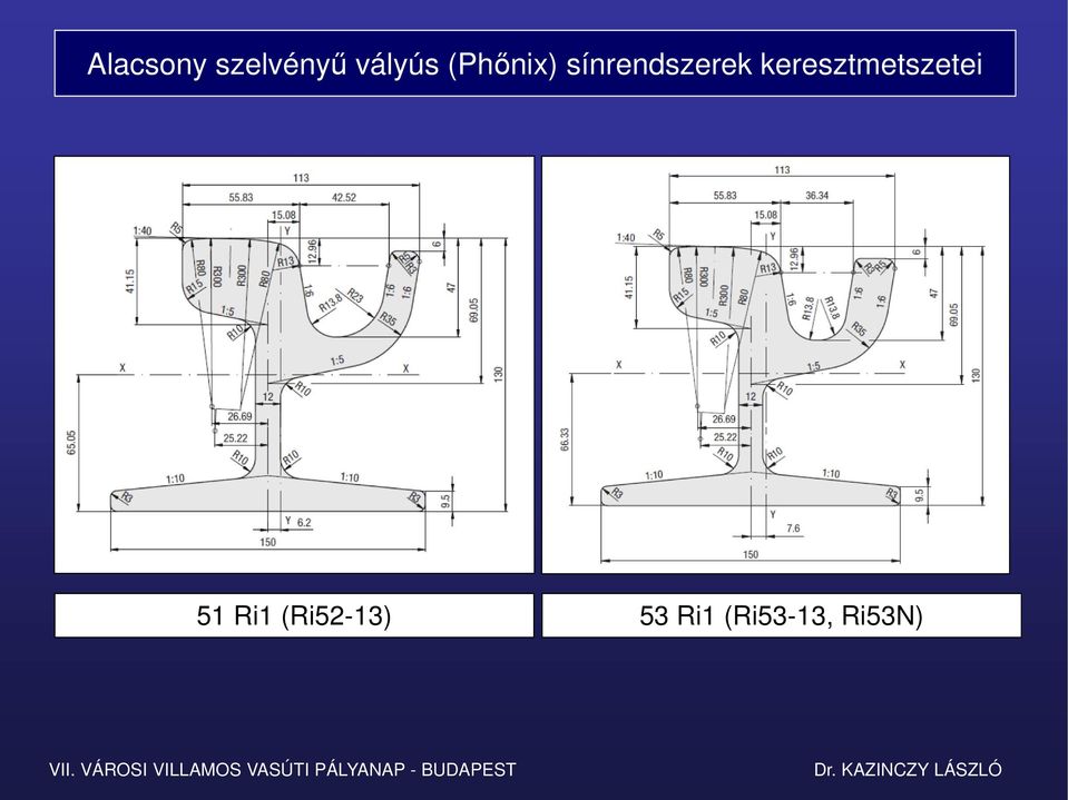 keresztmetszetei 51 Ri1