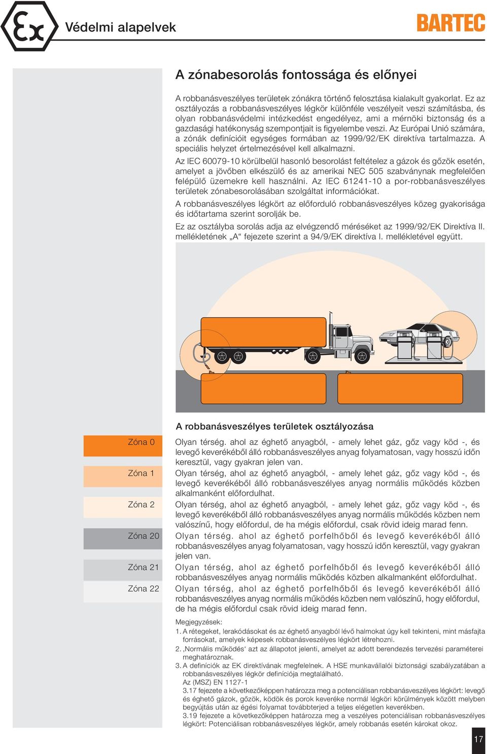 figyelembe veszi. Az Európai Unió számára, a zónák definícióit egységes formában az 1999/92/EK direktíva tartalmazza. A speciális helyzet értelmezésével kell alkalmazni.