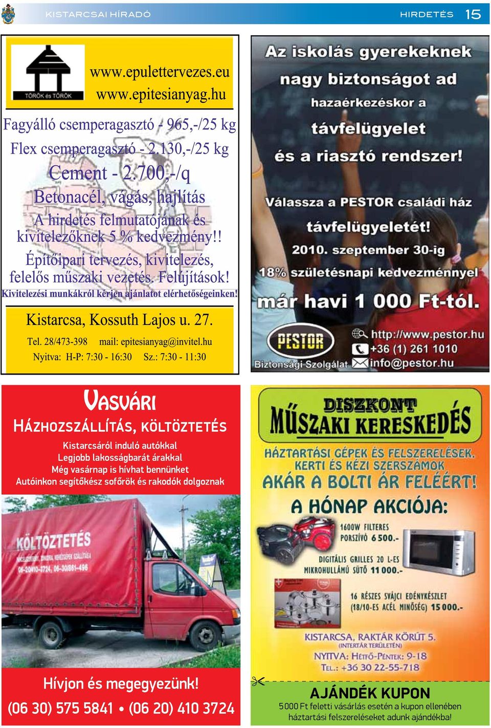 sofőrök és rakodók dolgoznak Hívjon és megegyezünk!