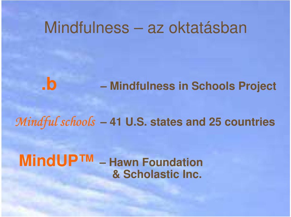 Mindfulschools schools 41 U.S.