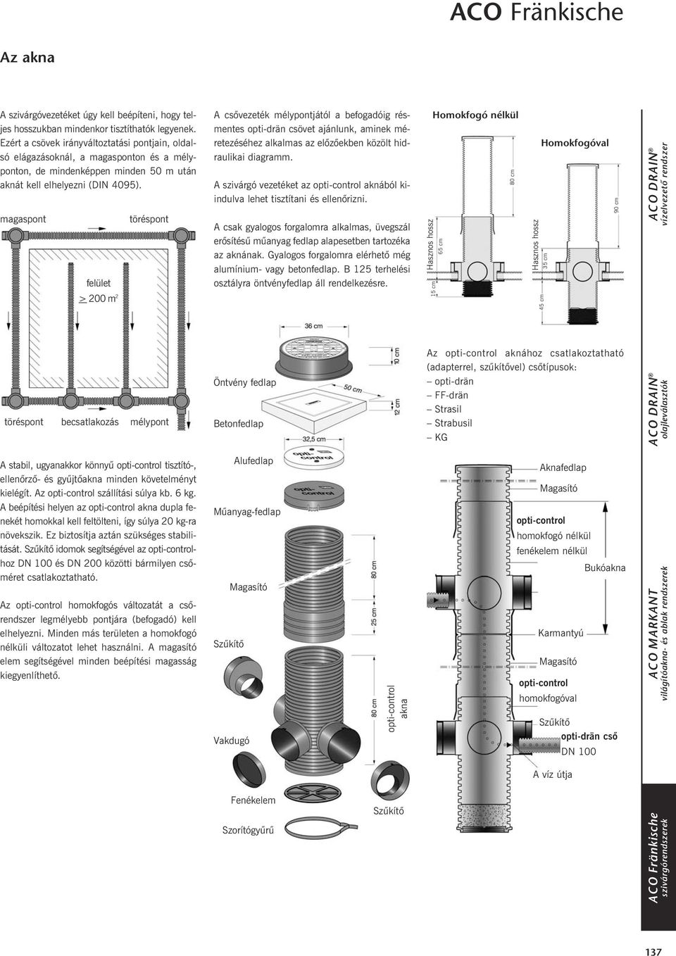 E ACO Fränkische Szivárgó- és szikkasztó rendszerek - PDF Free Download