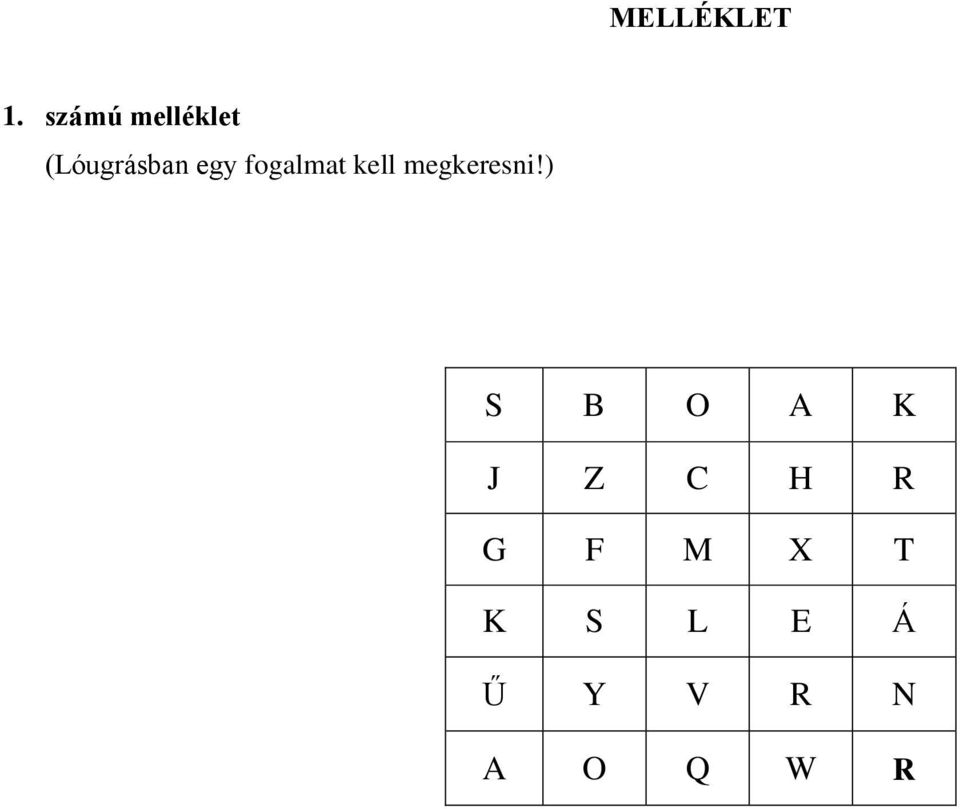 fogalmat kell megkeresni!