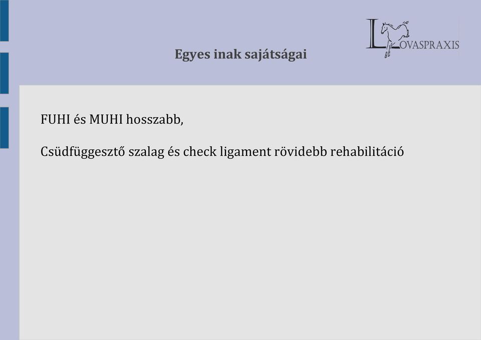 Csüdfüggesztő szalag és
