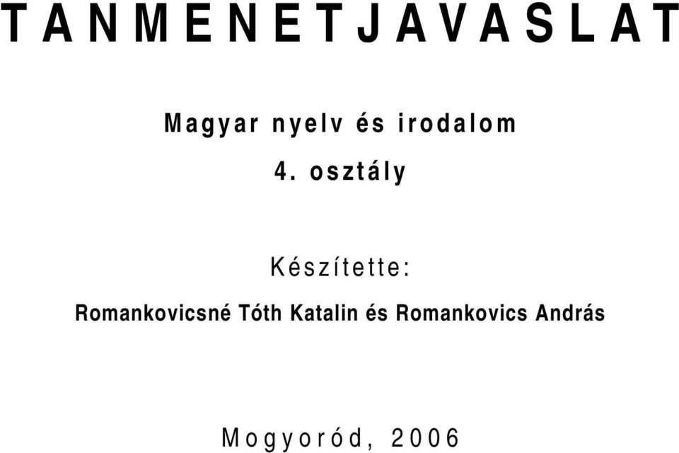 osztály Készítette: