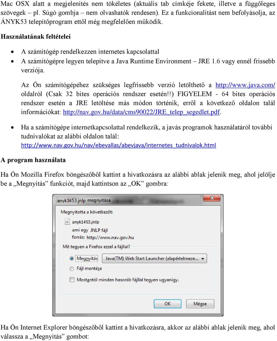 ÁNYK53. Az Általános nyomtatványkitöltő (ÁNYK), a személyi jövedelemadó  (SZJA) bevallás és kitöltési útmutató együttes telepítése - PDF Ingyenes  letöltés