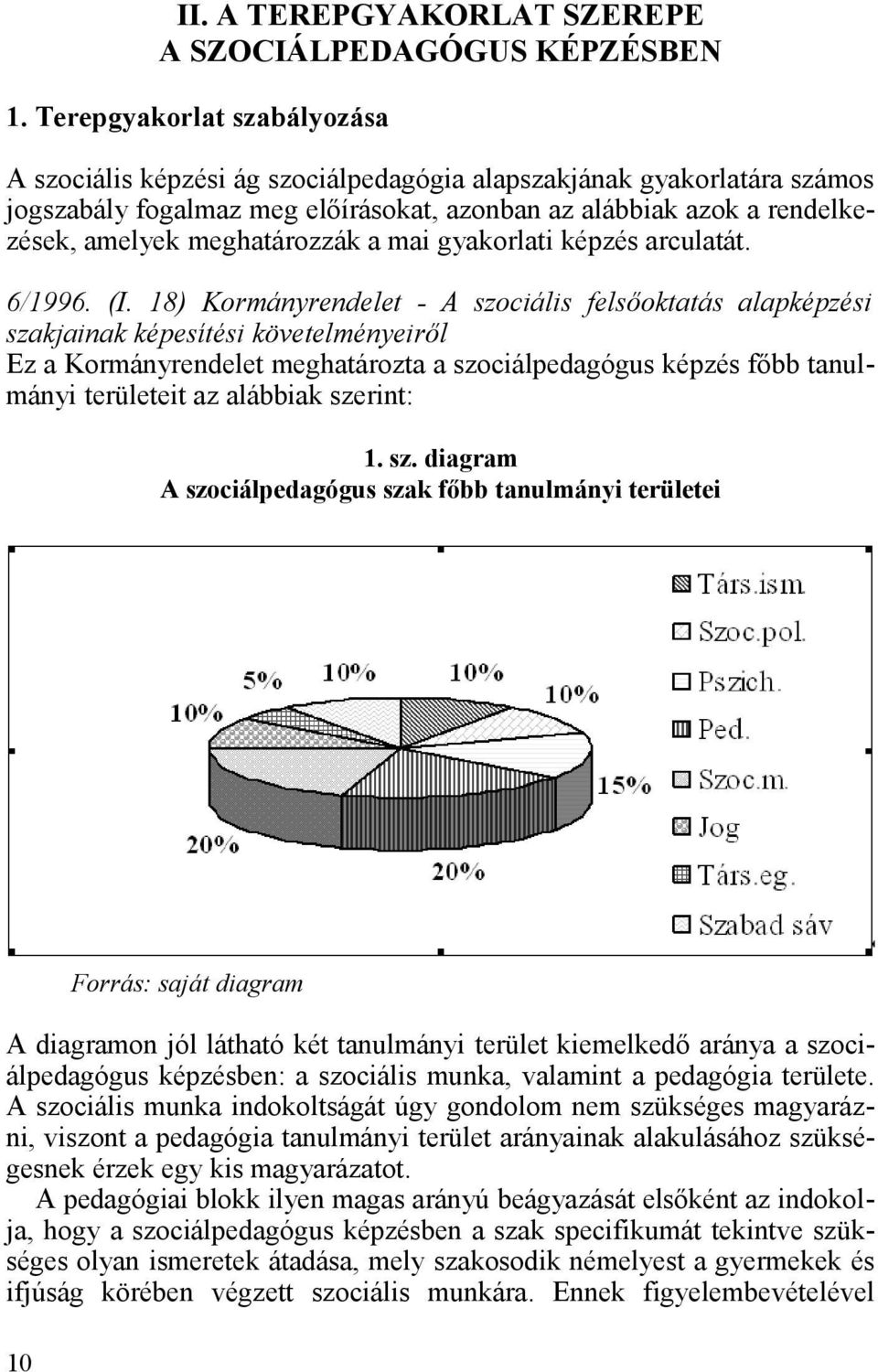 meghatározzák a mai gyakorlati képzés arculatát. 6/1996. (I.