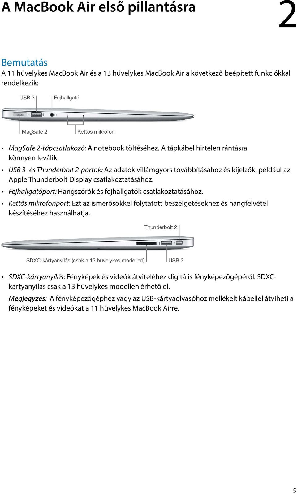 MacBook Air Alapvető tudnivalók - PDF Ingyenes letöltés