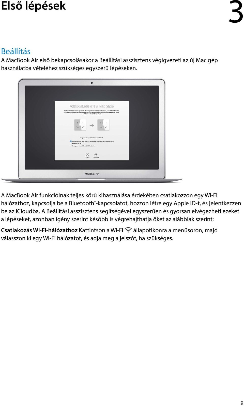 jelentkezzen be az icloudba.