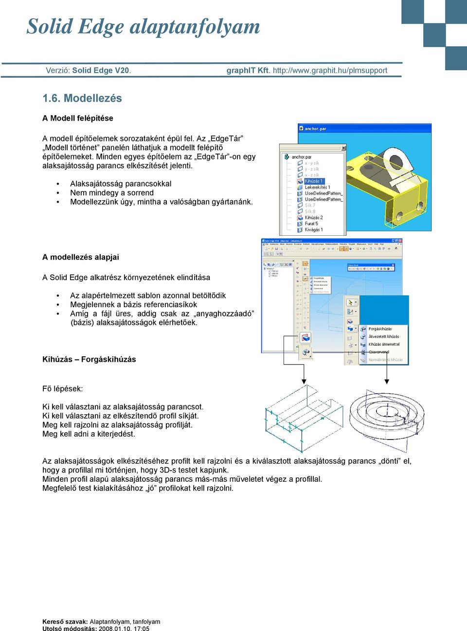 Solid Edge alaptanfolyam - PDF Ingyenes letöltés