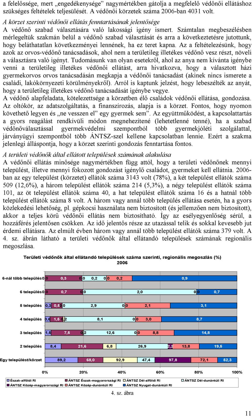 Számtalan megbeszélésben mérlegeltük szakmán belül a védőnő szabad választását és arra a következtetésre jutottunk, hogy beláthatatlan következményei lennének, ha ez teret kapna.