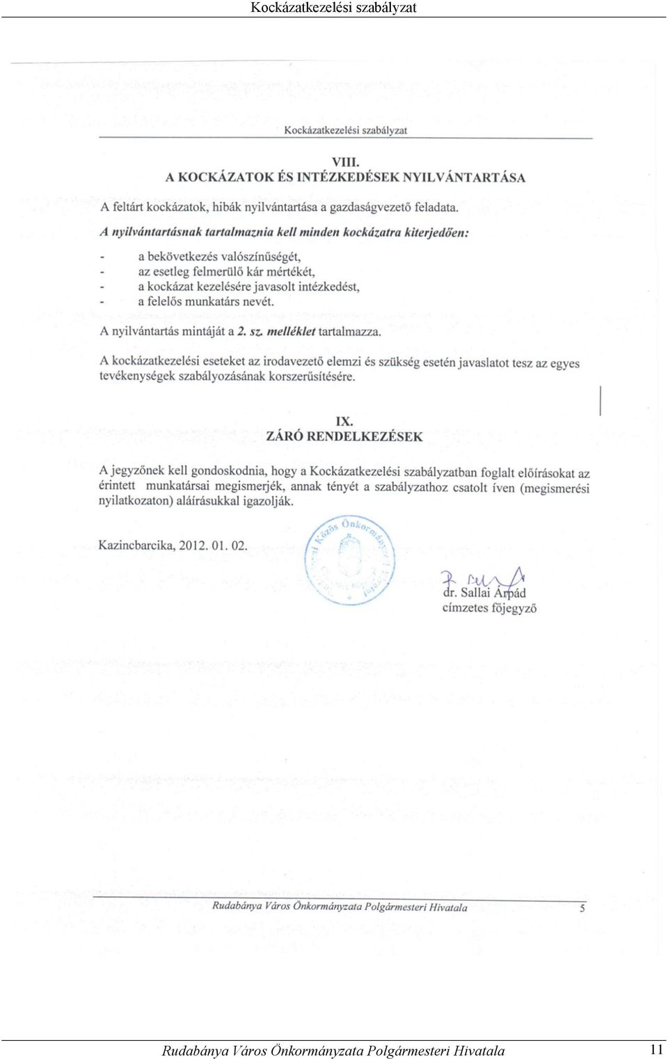 Önkormányzata