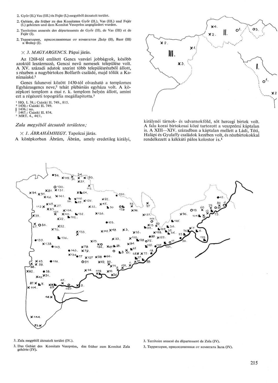 Az 1268-tól említett Genes vasvári jobbágyok, később azoktól leszármazó, Gencsi nevű nemesek települése volt. A XV.