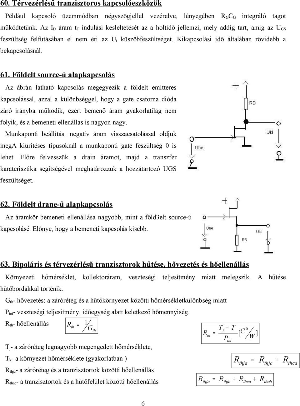 51. A földelt emitteres kapcsolás és munkaegyenes, munkapont - PDF Free  Download