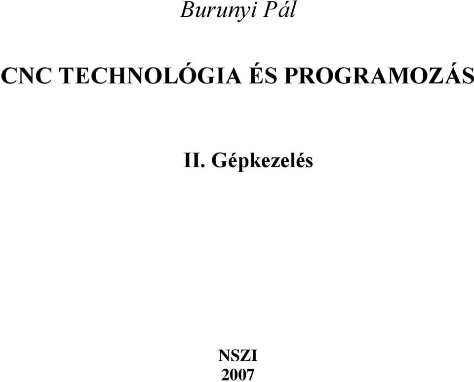 PROGRAMOZÁS II.