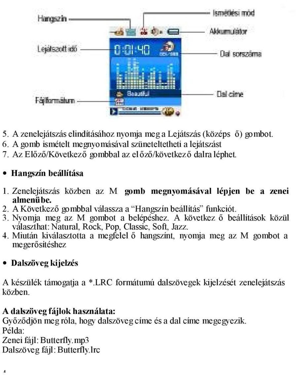 ConCorde 630 MSD MP4 Használati útmutató - PDF Free Download