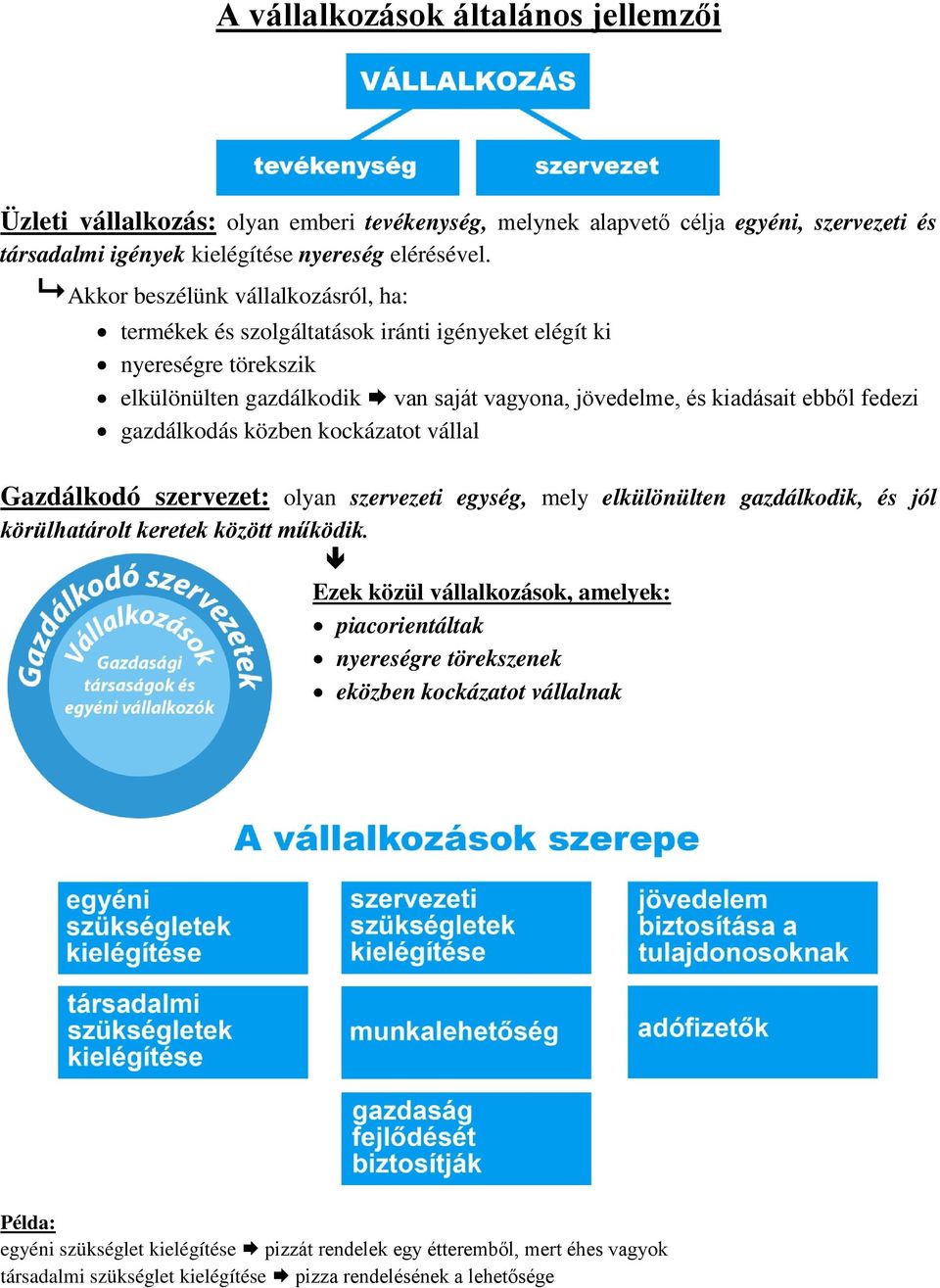 A vállalkozások általános jellemzői - PDF Ingyenes letöltés