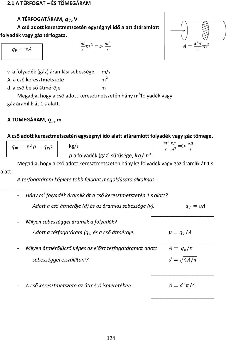 III. RÉSZ HIDRAULIKAI SZÁMÍTÁSOK - PDF Ingyenes letöltés