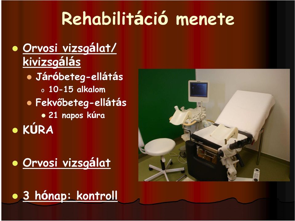 alkalom Fekvőbeteg-ellátás KÚRA 21
