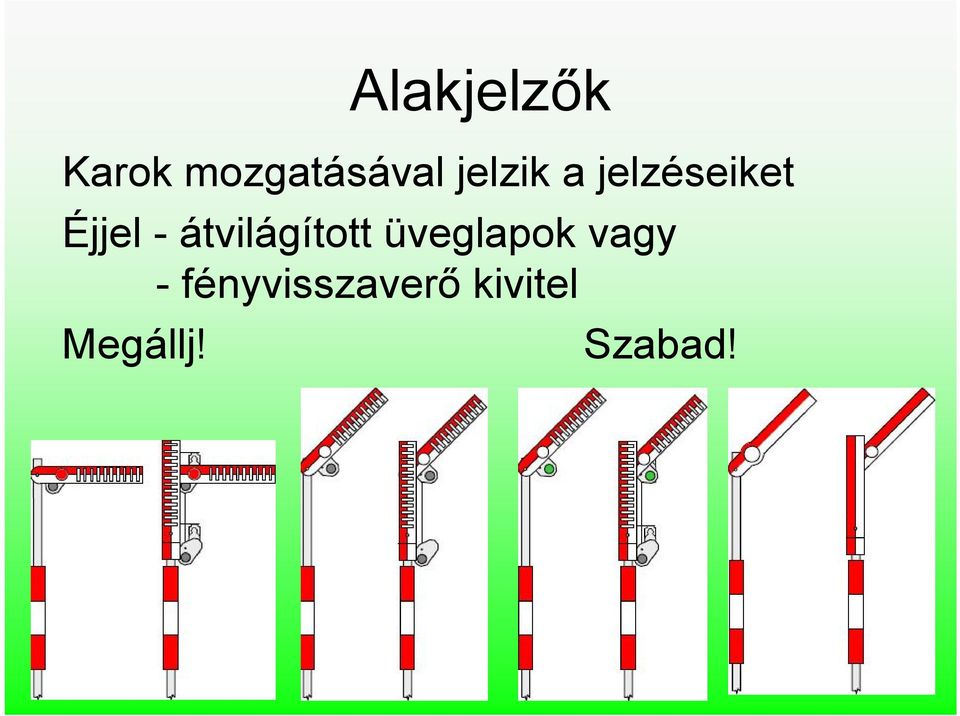 átvilágított üveglapok vagy -
