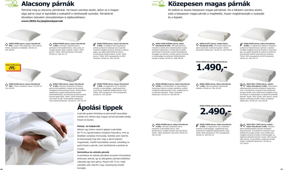 Matracok párnák és paplanok - PDF Ingyenes letöltés